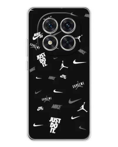 Чехол для Xiaomi Redmi Note 15 Pro 5G с картинкой «Nike Black Pattern» Чехол для Xiaomi Redmi Note 15 Pro 5G с картинкой «Nike Black Pattern»
