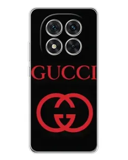 Чехол для Xiaomi Redmi Note 15 Pro 5G с картинкой «Gucci — красный логотип»