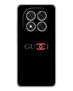 Чехол для Xiaomi Redmi Note 15 Pro 5G с картинкой «Gucci — красный градиент»