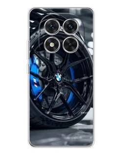 Чехол для Xiaomi Redmi Note 15 Pro 5G с картинкой «Колесо BMW вблизи»