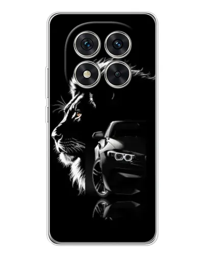 Чехол для Xiaomi Redmi Note 15 Pro 5G с картинкой «BMW и лев»