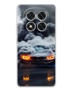 Чехол для Xiaomi Redmi Note 15 Pro 5G с картинкой «BMW в дыму»