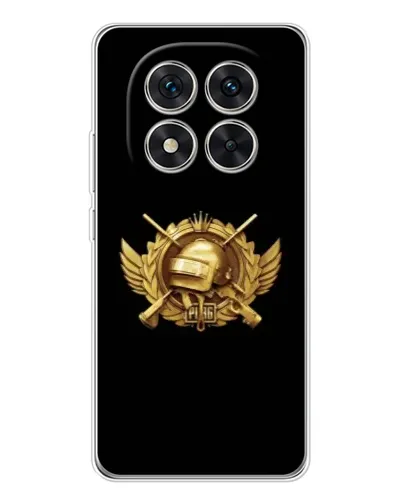 Чехол для Xiaomi Redmi Note 15 Pro 5G с картинкой «PUBG — оранжевый градиент»