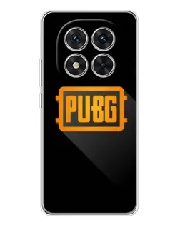 Чехол для Xiaomi Redmi Note 15 Pro 5G с картинкой «PUBG — рамка лого»