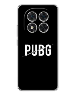 Чехол для Xiaomi Redmi Note 15 Pro 5G с картинкой «PUBG — белый логотип»