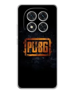 Чехол для Xiaomi Redmi Note 15 Pro 5G с картинкой «PUBG — золотой логотип»