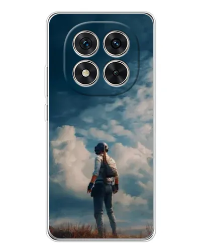 Чехол для Xiaomi Redmi Note 15 Pro 5G с картинкой «Герой PUBG на скале»