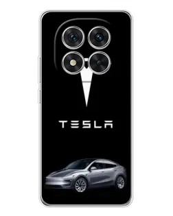 Чехол для Xiaomi Redmi Note 15 Pro 5G с картинкой «Tesla Model Y»