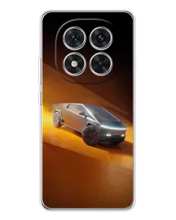 Чехол для Xiaomi Redmi Note 15 Pro 5G с картинкой «Cybertruck в пустыне»