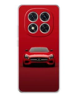 Чехол для Xiaomi Redmi Note 15 Pro 5G с картинкой «Красный Mercedes AMG»