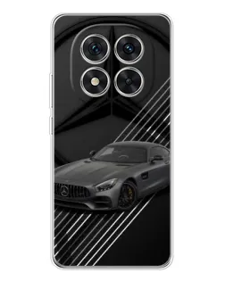Чехол для Xiaomi Redmi Note 15 Pro 5G с картинкой «Mercedes AMG — графика»