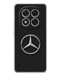 Чехол для Xiaomi Redmi Note 15 Pro 5G с картинкой «Карбоновый Mercedes стиль»