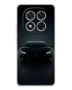 Чехол для Xiaomi Redmi Note 15 Pro 5G с картинкой «Черный Lamborghini Aventador»