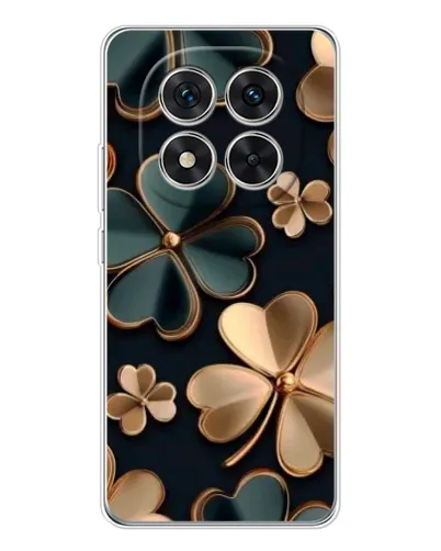 Чехол для Xiaomi Redmi Note 15 Pro 5G с картинкой «Клевер в золоте»
