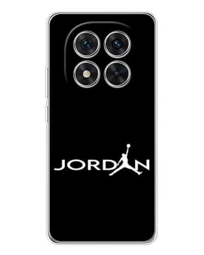 Чехол для Xiaomi Redmi Note 15 Pro Plus с картинкой «Jordan White Logo»