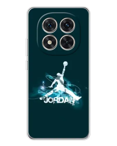 Чехол для Xiaomi Redmi Note 15 Pro Plus с картинкой «Jordan Blue Fire»