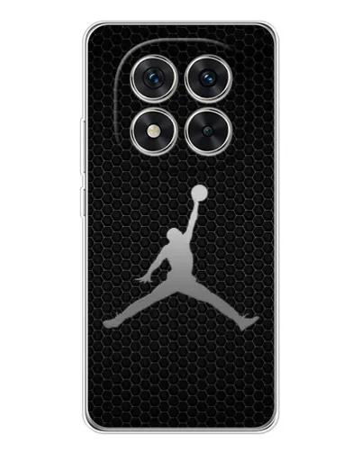 Чехол для Xiaomi Redmi Note 15 Pro Plus с картинкой «Jordan Dark Carbon»