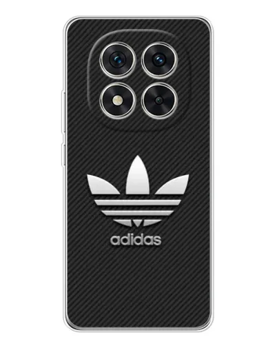 Чехол для Xiaomi Redmi Note 15 Pro Plus с картинкой «Adidas Карбоновая текстура»