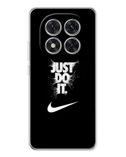 Чехол для Xiaomi Redmi Note 15 Pro Plus с картинкой «Текстовый принт Nike»