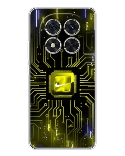 Чехол для Xiaomi Redmi Note 15 Pro Plus с картинкой «Nike — золотая искра»