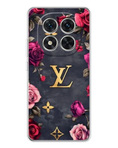 Чехол для Xiaomi Redmi Note 15 Pro Plus с картинкой «Цветочный Louis Vuitton»