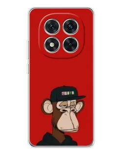 Чехол для Xiaomi Redmi Note 15 Pro Plus с картинкой «Bored Ape — красный фон» Чехол для Xiaomi Redmi Note 15 Pro Plus с картинкой «Bored Ape — красный фон»