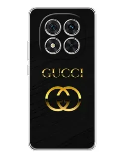 Чехол для Xiaomi Redmi Note 15 Pro Plus с картинкой «Золотой логотип Gucci»