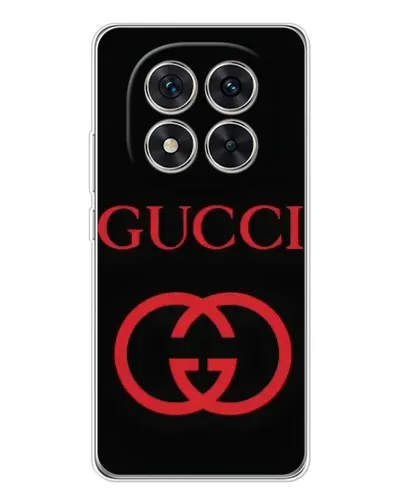 Чехол для Xiaomi Redmi Note 15 Pro Plus с картинкой «Gucci — красный логотип»