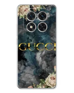 Чехол для Xiaomi Redmi Note 15 Pro Plus с картинкой «Абстрактные цветы Gucci»