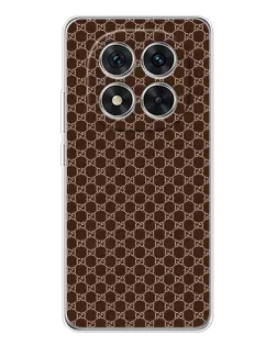 Чохол для Xiaomi Redmi Note 15 Pro Plus з картинкою «Gucci — шоколадна сітка»