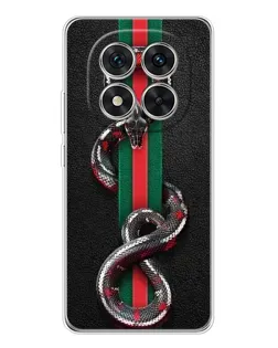Чохол для Xiaomi Redmi Note 15 Pro Plus з картинкою «Gucci — змія на смузі»