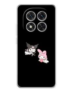 Чехол для Xiaomi Redmi Note 15 Pro Plus с картинкой «My Melody и Kuromi»