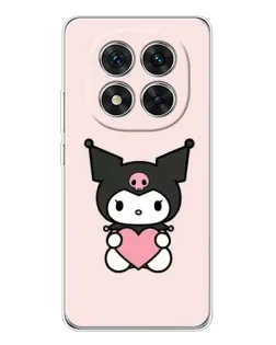 Чехол для Xiaomi Redmi Note 15 Pro Plus с картинкой «Kuromi и сердце»