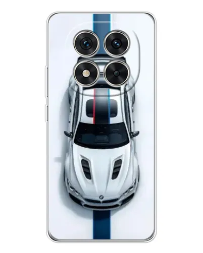 Чехол для Xiaomi Redmi Note 15 Pro Plus с картинкой «Вид сверху — BMW M»