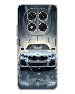 Чехол для Xiaomi Redmi Note 15 Pro Plus с картинкой «BMW в свете фар»