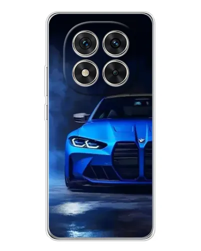 Чехол для Xiaomi Redmi Note 15 Pro Plus с картинкой «Голубая BMW M4»