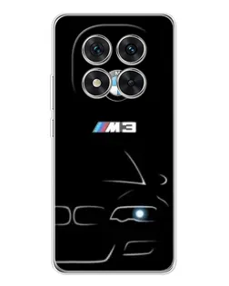 Чехол для Xiaomi Redmi Note 15 Pro Plus с картинкой «Минималистичный принт BMW M3»