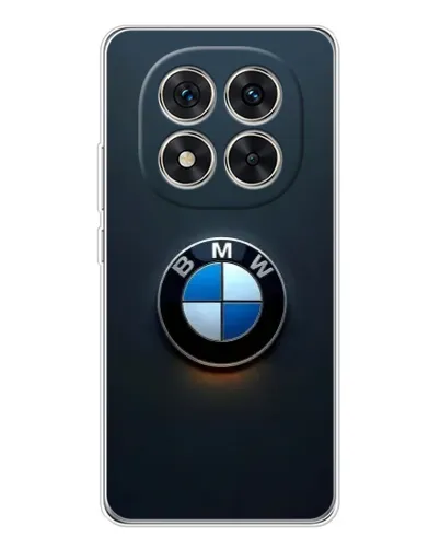 Чехол для Xiaomi Redmi Note 15 Pro Plus с картинкой «Логотип BMW — минимализм»