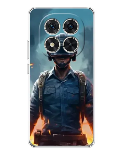 Чехол для Xiaomi Redmi Note 15 Pro Plus с картинкой «PUBG — реалистичный герой»