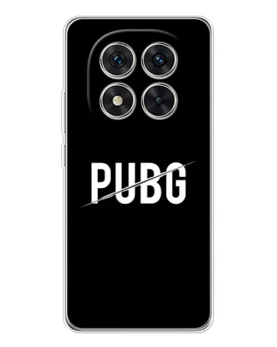 Чехол для Xiaomi Redmi Note 15 Pro Plus с картинкой «PUBG — белый логотип»