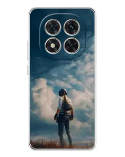 Чехол для Xiaomi Redmi Note 15 Pro Plus с картинкой «Герой PUBG на скале»