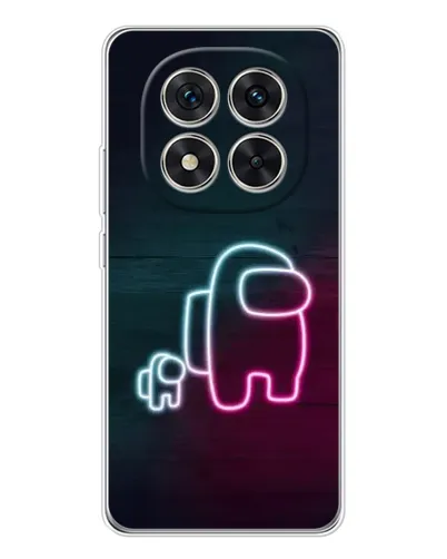 Чехол для Xiaomi Redmi Note 15 Pro Plus с картинкой «Among Us неон-арт»