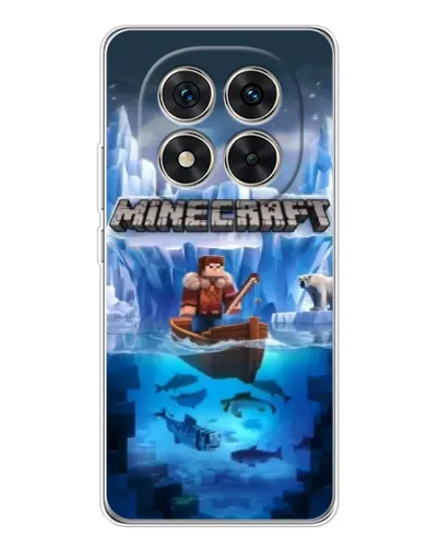 Чехол для Xiaomi Redmi Note 15 Pro Plus с картинкой «Minecraft ледяной мир» Чехол для Xiaomi Redmi Note 15 Pro Plus с картинкой «Minecraft ледяной мир»