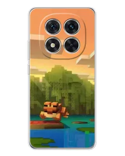 Чехол для Xiaomi Redmi Note 15 Pro Plus с картинкой «Майнкрафт закат солнца» Чехол для Xiaomi Redmi Note 15 Pro Plus с картинкой «Майнкрафт закат солнца»