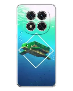 Чехол для Xiaomi Redmi Note 15 Pro Plus с картинкой «Черепаха Minecraft» Чехол для Xiaomi Redmi Note 15 Pro Plus с картинкой «Черепаха Minecraft»