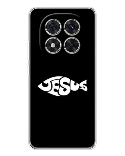 Чехол для Xiaomi Redmi Note 15 Pro Plus с картинкой «Рыба Jesus» Чехол для Xiaomi Redmi Note 15 Pro Plus с картинкой «Рыба Jesus»