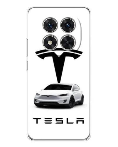 Чехол для Xiaomi Redmi Note 15 Pro Plus с картинкой «Tesla White Style» Чехол для Xiaomi Redmi Note 15 Pro Plus с картинкой «Tesla White Style»