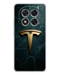 Чехол для Xiaomi Redmi Note 15 Pro Plus с картинкой «Мраморная Tesla Gold»