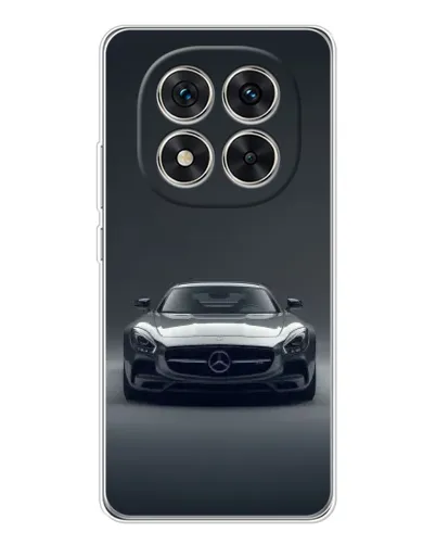 Чехол для Xiaomi Redmi Note 15 Pro Plus с картинкой «Mercedes на черном»