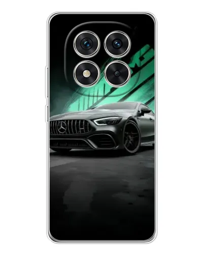 Чехол для Xiaomi Redmi Note 15 Pro Plus с картинкой «Темный Mercedes AMG»